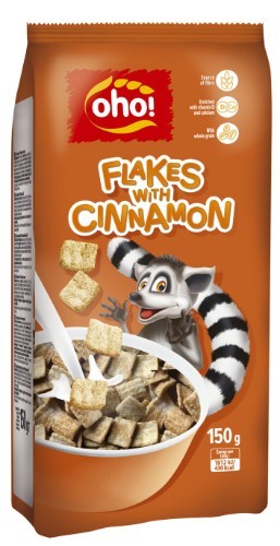 OHO breakfast cereal with cinnamon, 150 g