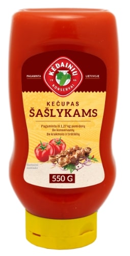Ketchup for KĖDAINIŲ Shashliks, 550g