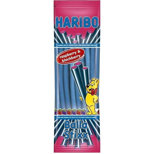 Rubber bands HARIBO, Balla Stixx, Himb/Bromb, 200 g