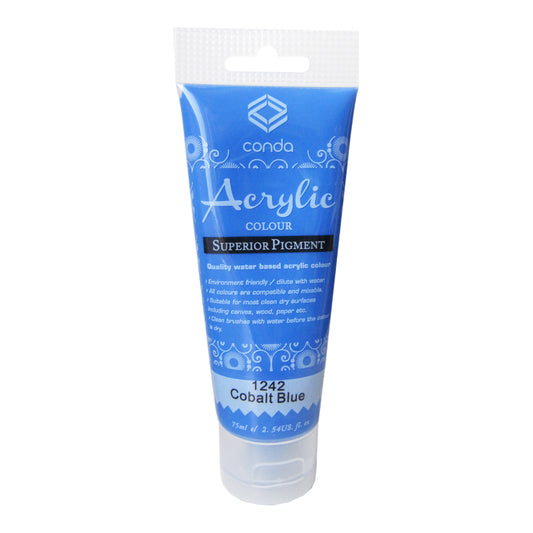 Acrylic paint 75 ml 1242, blue