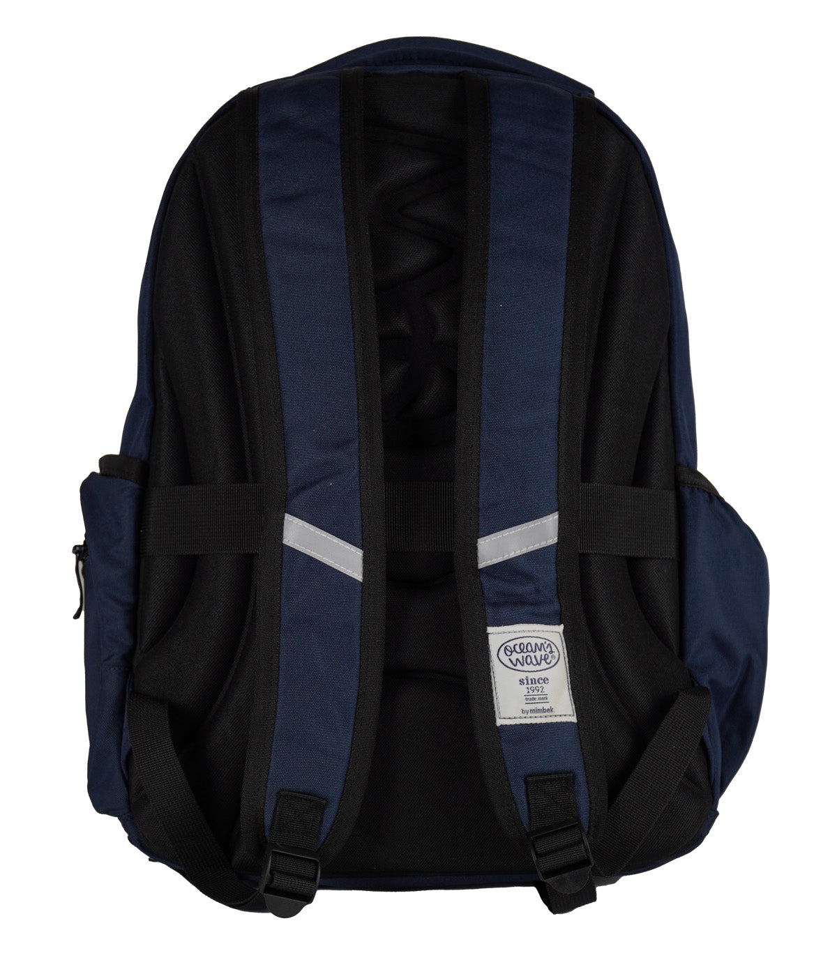 OCW backpack with zippers, dark blue 45.5x35x20 cm