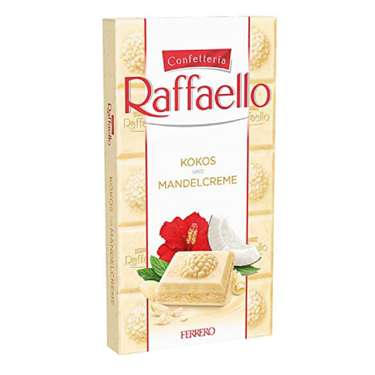 Chocolate Rafaello FERRERO, with coconut and almonds, 90g