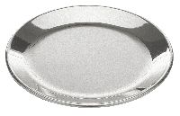 Money plate, stainless steel, D 13 cm, pcs.