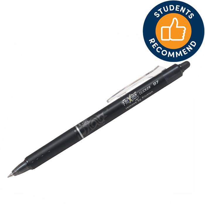 PILOT FRIXION CLICKER eraser, 0.7 mm
