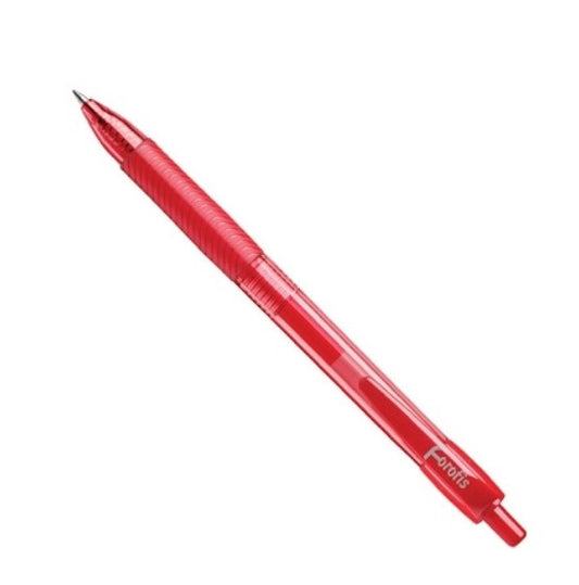 Automatic gel pen COMFORT FOROFIS 0.7mm, red color