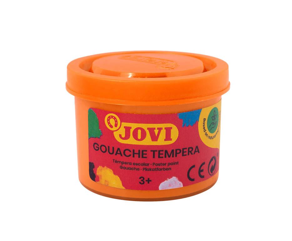 Gouache JOVI Scholar, 5 pcs. 35ml each, orange color