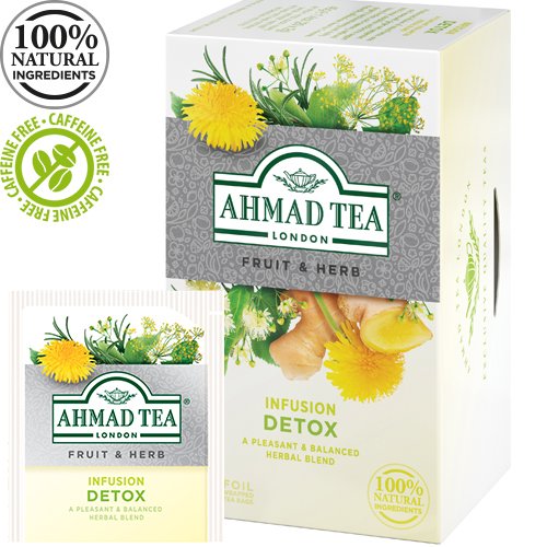 AHMAD ALU Detox tea, 20 sachets of 2 g each