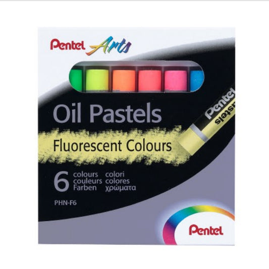 Oil crayons PENTEL Arts, 6 pcs.