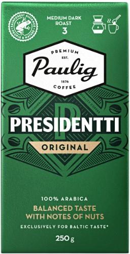Coffee PAULIG PRESIDENT, ground, 250 g