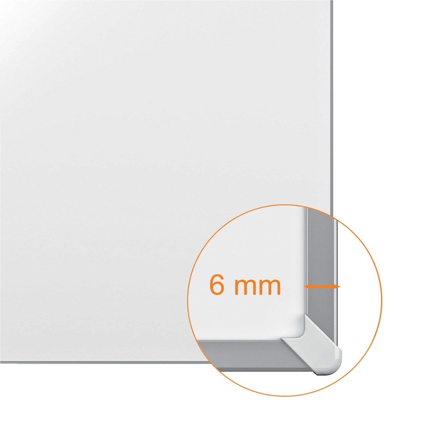 NOBO Impression Pro magnetic steel whiteboard, 60x45 cm