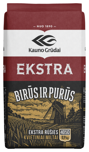 Flour EXTRA, wheat, 405D, 0.9 kg