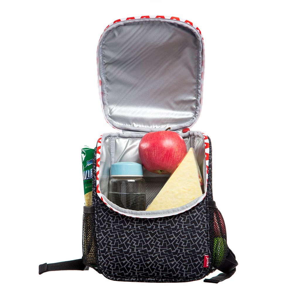 Backpack-lunch box with straps, ZIPIT, Wildlings Lunch