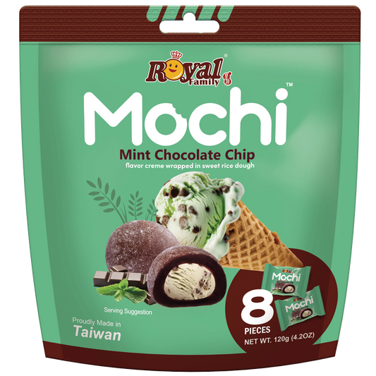 Mocha ROYAL FAMILY, mint and chocolate flavor, 120 g