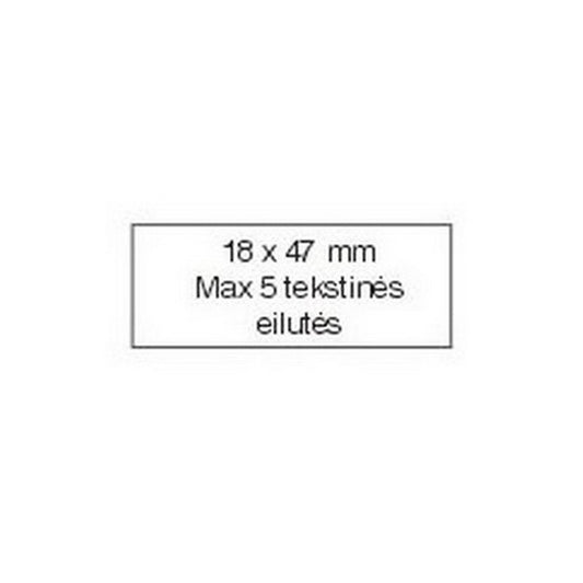 Antspaudas COLOP Printer 30, 18x47 mm su polimeru