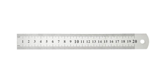 Metal ruler 20cm