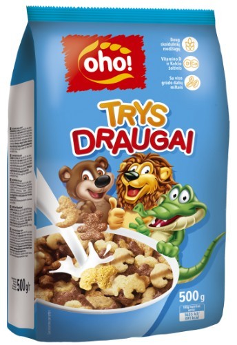 Dry breakfast "OHO!" Three friends, 500g