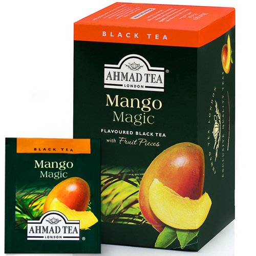 Tea AHMAD ALU MANGO, 20 sachets, 2 g each