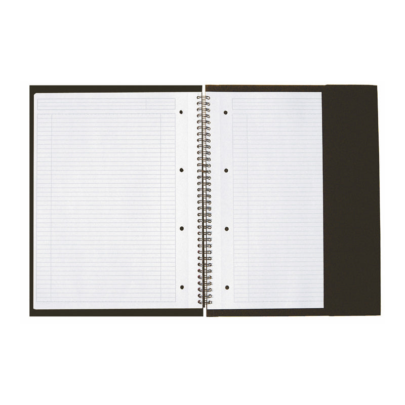 Notebook with spiral binding OXFORD MEETINGBOOK, A4, 80 sheets, with squares