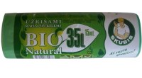 Garbage bags URGENT BIO, 35 l, green, 20 microns, 15 pcs.