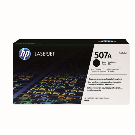 Dažomieji milteliai HP Nr.507A CE400A, Juoda
