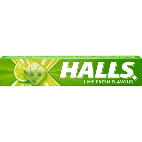 HALLS Lime lollipops, 33.5 g