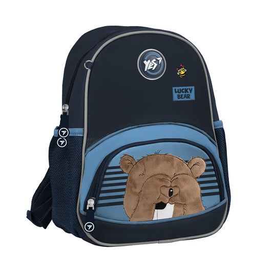Vaikiška kuprinė YES K-34 Lucky Bear, 305x215x110 mm