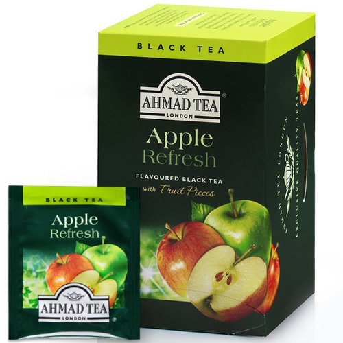 Fruit tea AHMAD ALU APPLE, 20 sachets of 2 g each