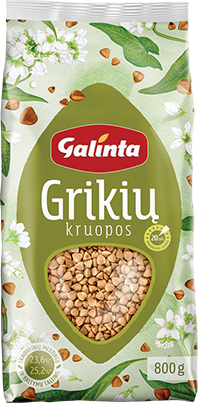 Grikių kruopos GALINTA, 800 g