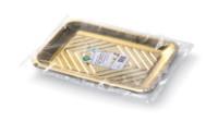 Disposable cake tray KADO, gold, 27x19 cm, 10 pcs