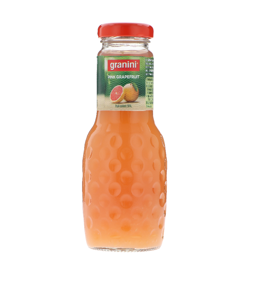 Pink grapefruit nectar GRANINI, 55%, 0.25 l