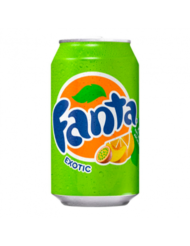 Gaivusis gėrimas FANTA Exotic, gazuotas, 0,33 l, skardinė, D