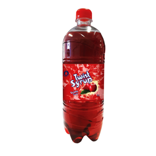 Syrup TWIST cherry flavor, 1 l