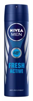 Purškiamasis dezodorantas vyrams NIVEA Fresh, 150 ml