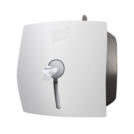 Dispenser SELPAK Professional Center Feed, for toilet paper, white, pcs.