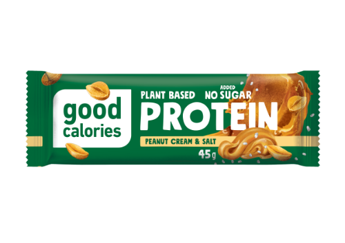 GOOD CALORIES protein bar, with salted peanuts and dates, 45 g