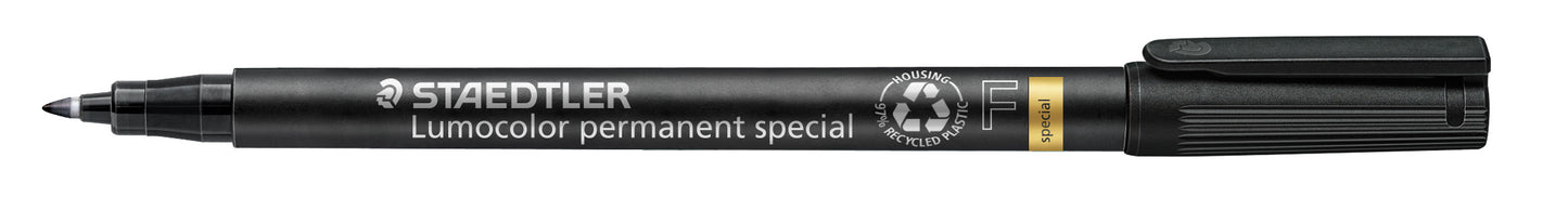 Permanentinis žymeklis STAEDTLER LUMOCOLOR SPECIAL 319, 0,6mm, JUODA