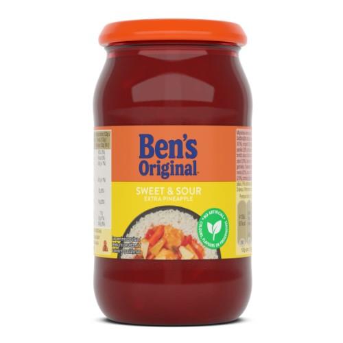 BEN'S ORIGINAL sauce with pineapple, 400 g