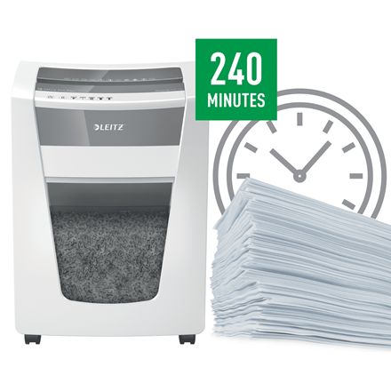 Dokumentų naikiklis LEITZ IQ Office Pro, P6+, 30L, 1x5mm