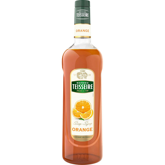 Syrup TEISSEIRE, orange flavor, 1 l