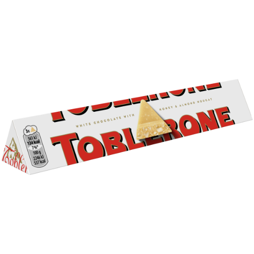 White chocolate TOBLERONE, 100 g