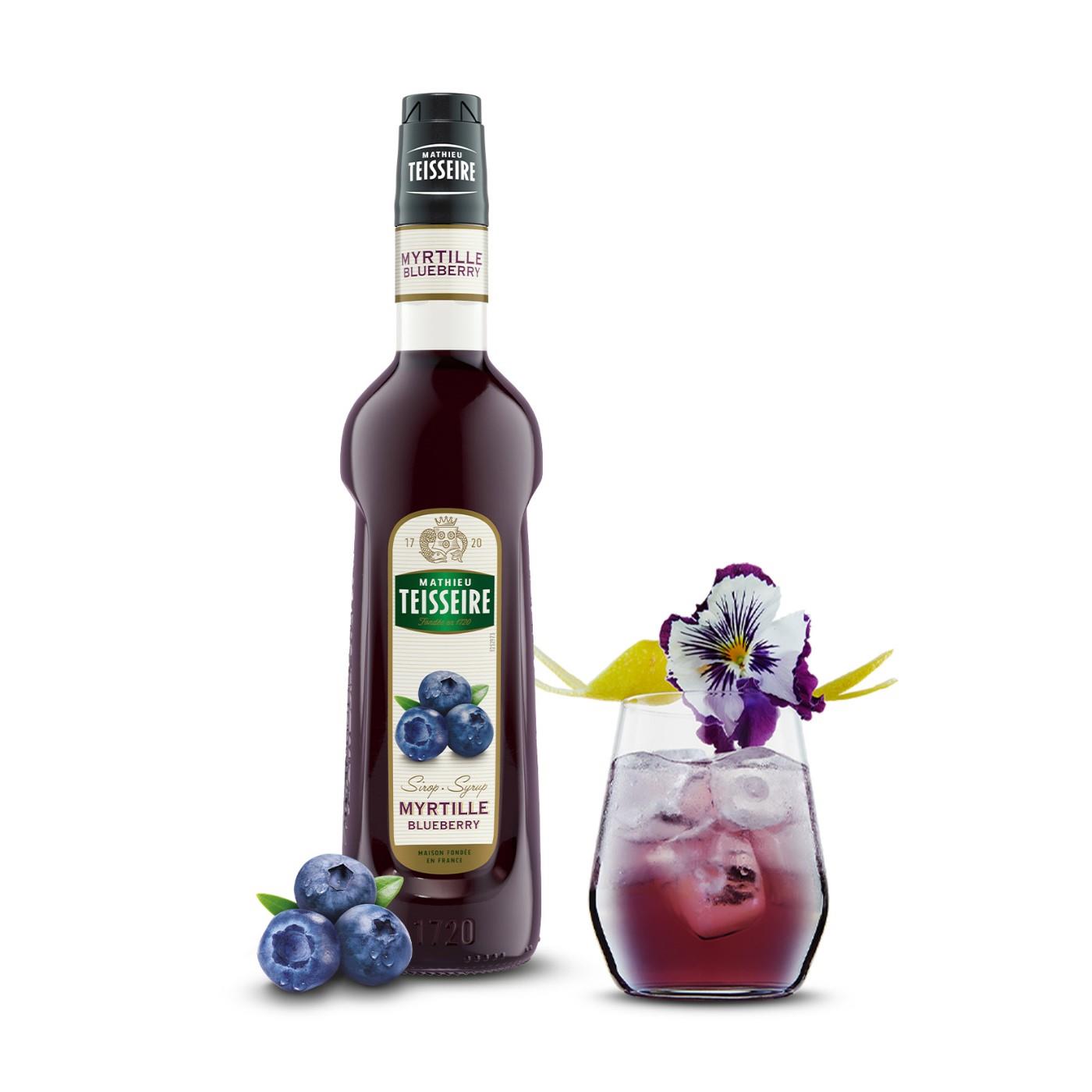 Syrup TEISSEIRE, blueberry, 0.7 l