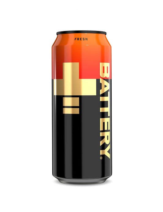 Energy drink BATTERY+, Fresh, 0.5 l, can