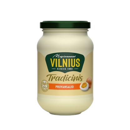 Mayonnaise VILNIUS Provencal, 35% 475ml/430g