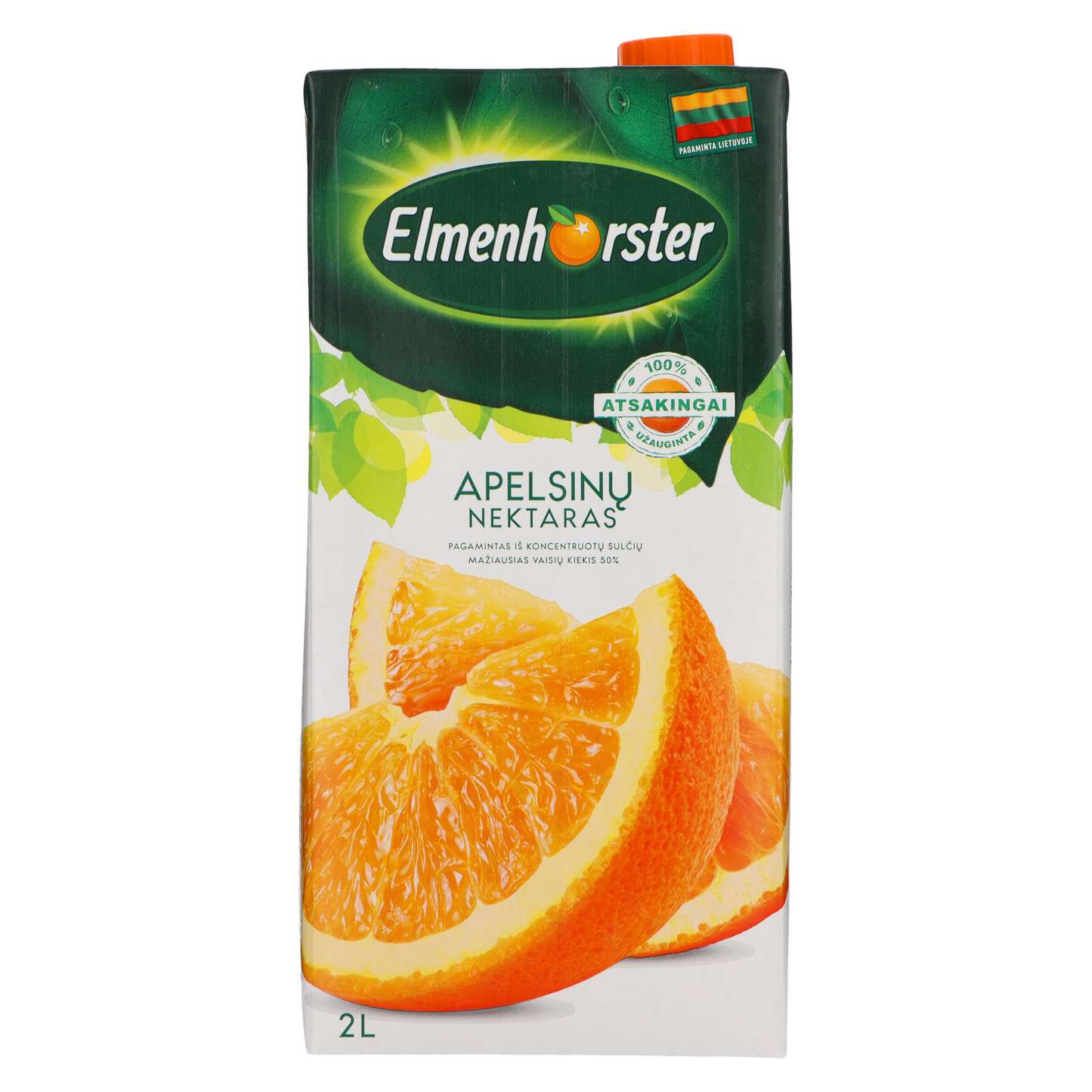 Orange juice nectar ELMENHORSTER, 50%, 2 l