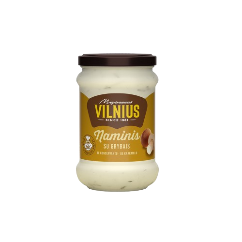 Majonezas su grybais VILNIUS Naminis, 250 ml/230 g