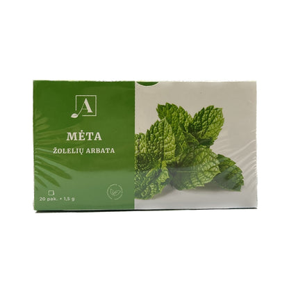 Tea Austėja mint 20x1.5 g, in bags