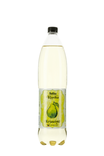 Carbonated soft drink SELITA Klasika, pear flavor, 1.5 l