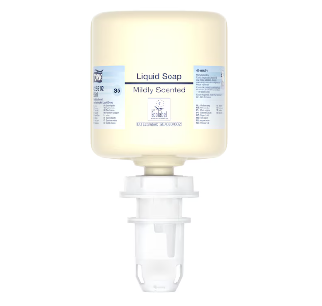 Švelniai pakvepintas skystas rankų muilas TORK,  S5, 425502, 0,525 l