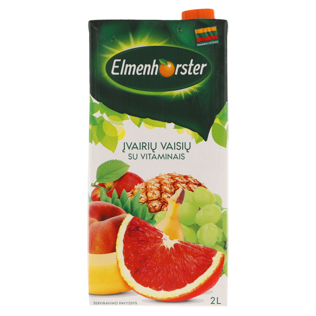 Įvairių raudonųjų vaisių sulčių gėrimas 20% ELMENHORSTER, 2l