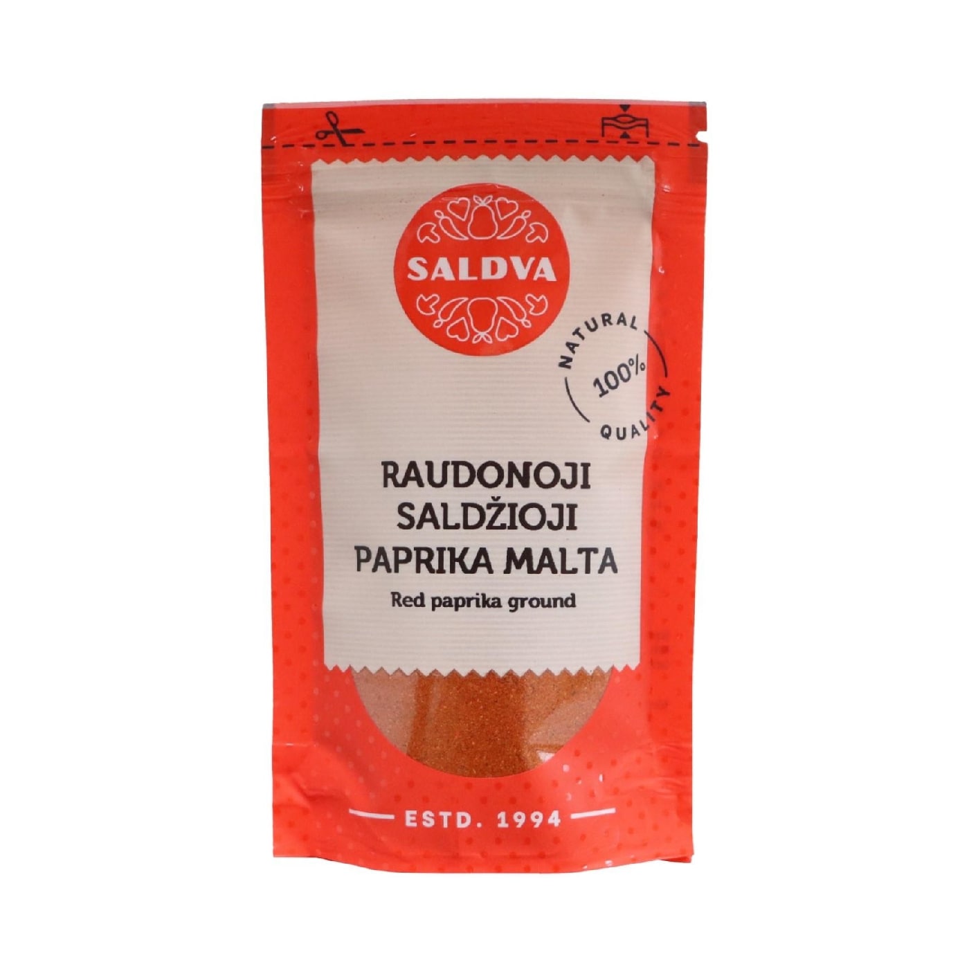 Red, sweet paprika SALDVA, 25 g